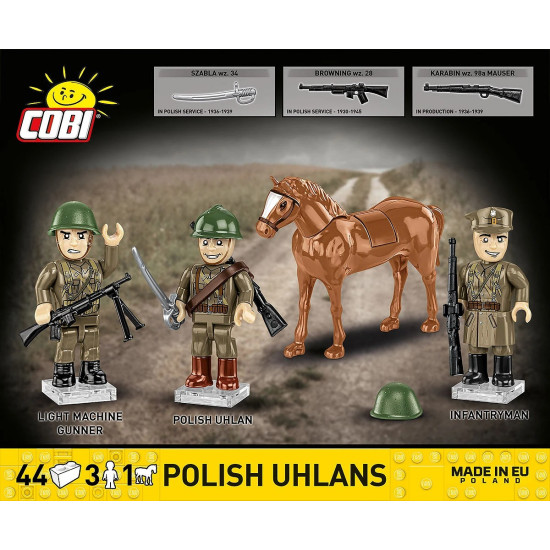 Klocki Polscy Ułani 44 klatki