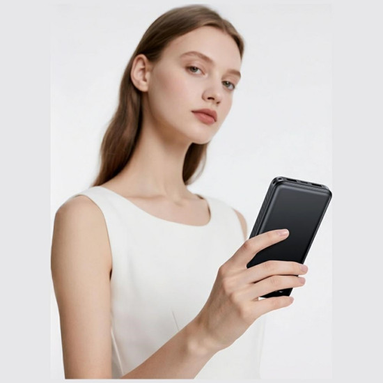 Powerbank PB83 10000mAh PD 2xUSB-A USB-C biały 