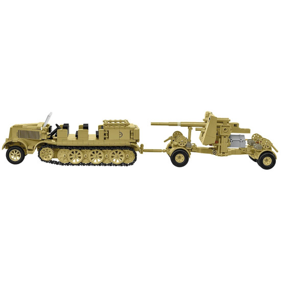 Klocki Sd.Kfz.8 Towing 8.8 cm Flak 36, 975 elementów