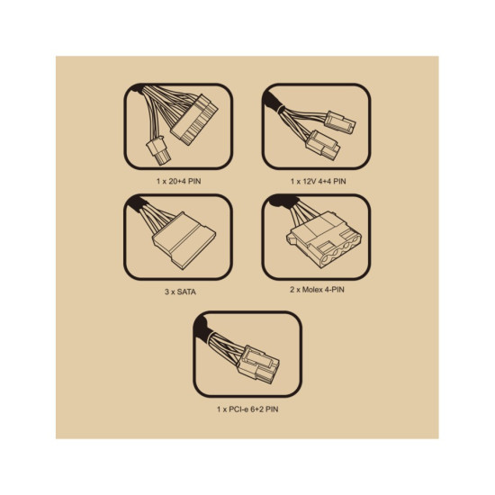 ANIMA APB550W 80PLUS