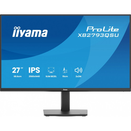 Monitor 27 cali XB2793QSU-B1 IPS, QHD, HDMI, DP, 2xUSB 