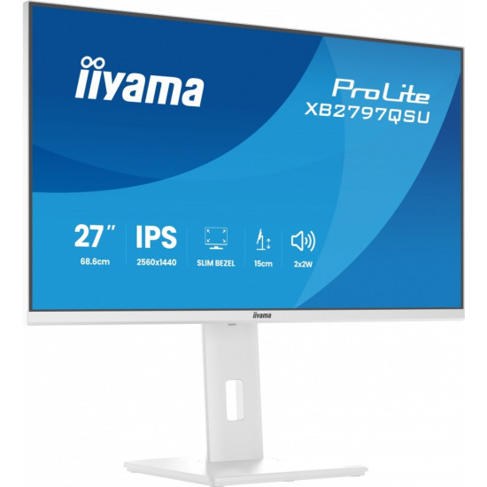 Monitor 27 cali XB2797QSU-W1 IPS, QHD, 2xHDMI, DP, 350cd, 75Hz, 1000:1, USB HUB x4