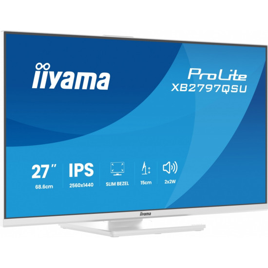 Monitor 27 cali XB2797QSU-W1 IPS, QHD, 2xHDMI, DP, 350cd, 75Hz, 1000:1, USB HUB x4