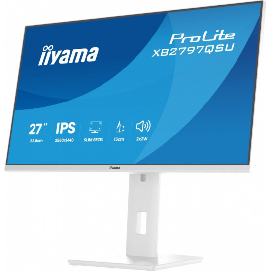 Monitor 27 cali XB2797QSU-W1 IPS, QHD, 2xHDMI, DP, 350cd, 75Hz, 1000:1, USB HUB x4
