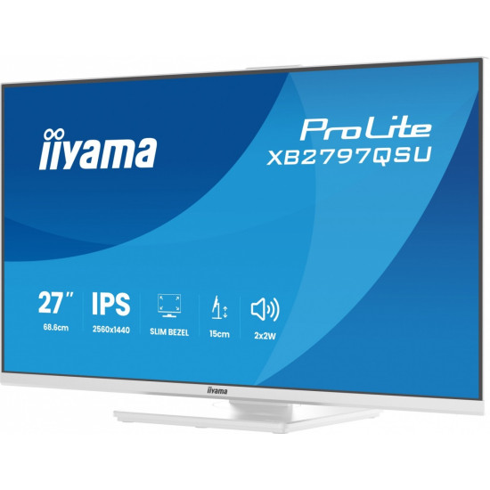 Monitor 27 cali XB2797QSU-W1 IPS, QHD, 2xHDMI, DP, 350cd, 75Hz, 1000:1, USB HUB x4