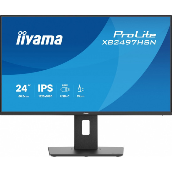 Monitor 24 cale XB2497HSN-B1 IPS, USB-C Dock,HDMI, DP, RJ45 