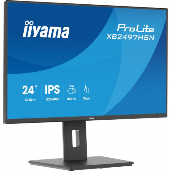 Monitor 24 cale XB2497HSN-B1 IPS, USB-C Dock,HDMI, DP, RJ45 