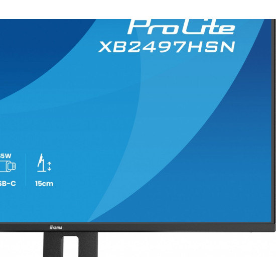 Monitor 24 cale XB2497HSN-B1 IPS, USB-C Dock,HDMI, DP, RJ45 