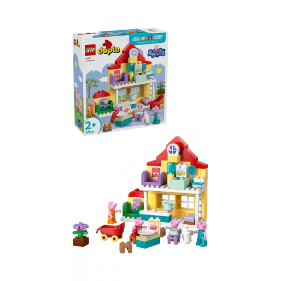 Klocki DUPLO Peppa Pig 10467 Dom rodzinny 