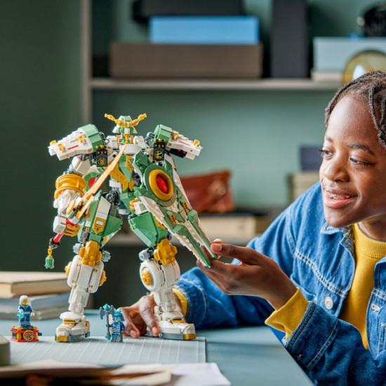 Klocki Ninjago 71860 Tytanowy mech Lloyda 15. rocznica 