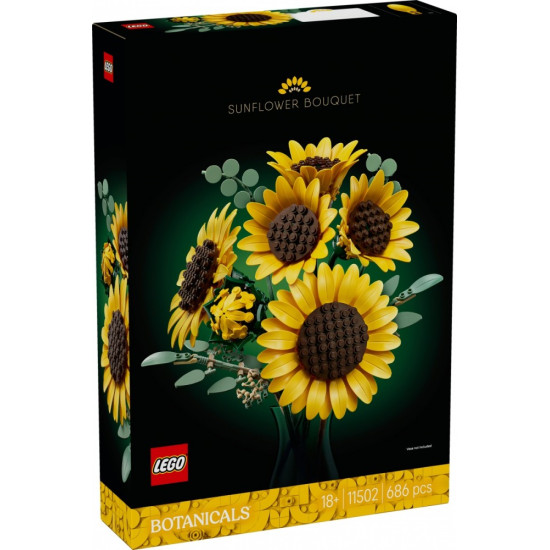 Klocki Botanicals 11502 Bukiet słoneczników 