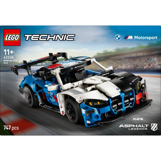 Klocki Technic 42226 Samochód wyścigowy BMW M4 GT3 EVO