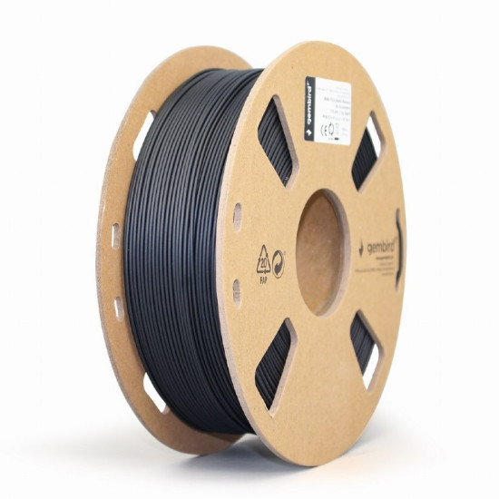 Filament PLA matowy, 1,75 mm, 1 kg, czarny