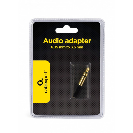 Wtyk adaptera audio od 3.5 mm do 6.35 mm 