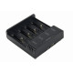 Ładowarka akumulatorów USB Ni-MH + Li-ion, czarna