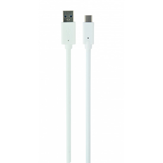 Kabel USB 3.0 typ C(AM/CM) 0.5m biały