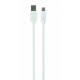 Kabel USB 3.0 typ C(AM/CM) 0.5m biały