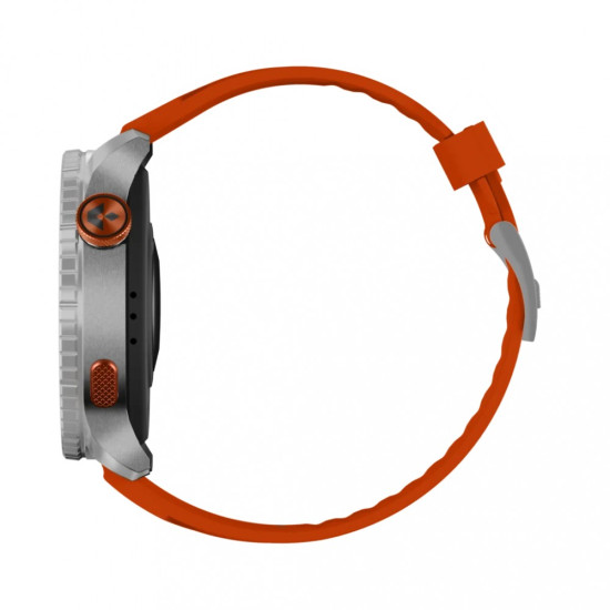 Smartwatch Compass GPS srebrny 