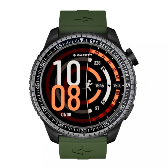 Smartwatch Compass GPS czarny 