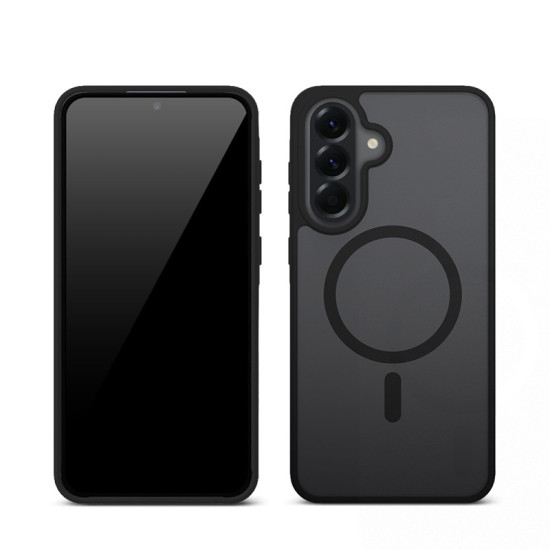 Etui Hybrid Matte Magnetic Etui MagSafe Samsung Galaxy A56 Czarne