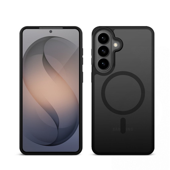 Etui Hybrid Matte Magnetic - MagSafe Samsung Galaxy S26 Czarne