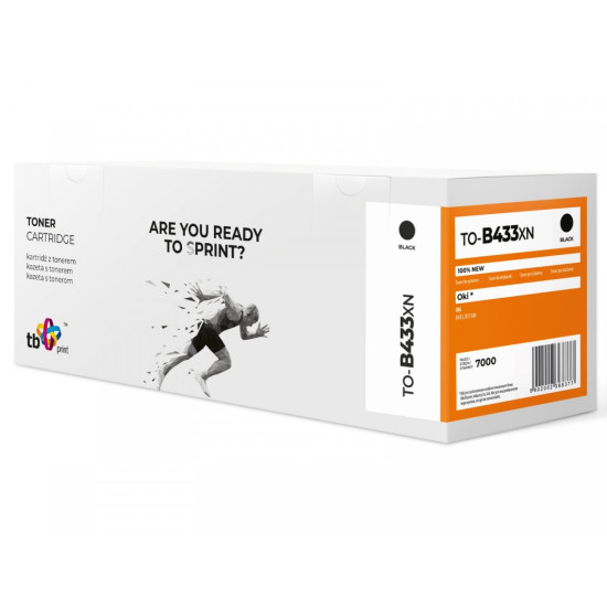 Toner do OKI B433/513 TO-B433XN BK 100% nowy