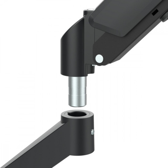 Uchwyt na 2 monitory 2-10 kg MC-134 17-32 cale 