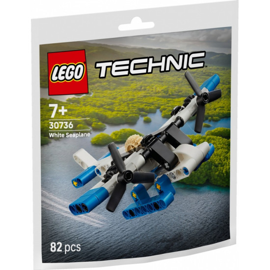 Klocki Technic 30736 Biały wodnosamolot 