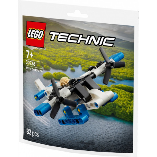 Klocki Technic 30736 Biały wodnosamolot 