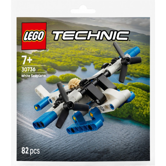 Klocki Technic 30736 Biały wodnosamolot 