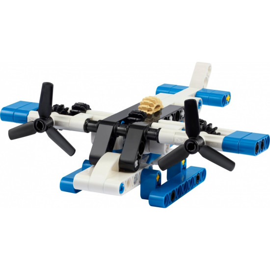 Klocki Technic 30736 Biały wodnosamolot 