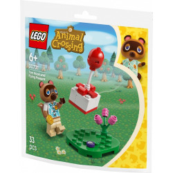 Klocki Animal Crossing 30731 Tom Nook i latający prezent