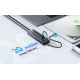 HUB IB-HUB1450-C31 10 x USB TYPE-C Gen 2 z zasilaczem 