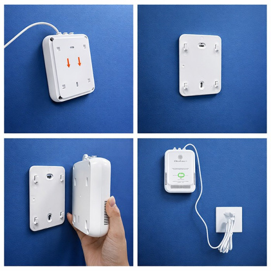 Czujnik wycieku gazu ziemnego | detektor CH4 | NG | alarm 85dB | LED 