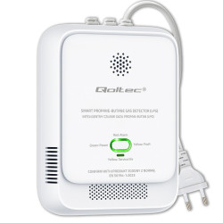 Czujnik wycieku gazu Propan-Butan | detektor LPG | alarm 85dB |  LED 
