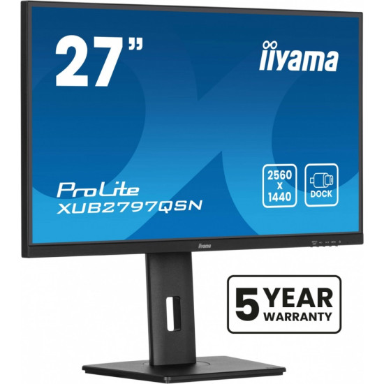 Monitor 27 cali XUB2797QSN-B2 IPS,QHD,USB-c Dock,HDMI 
