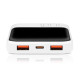 Powerbank 10 000 mAh 2X USB 1X USB-C 22,5W QC4.0 wyświetlacz LED