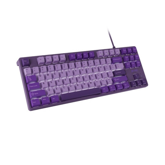 Klawiatura Fury Kanabo K2 US fioletowa podświetlenie mechaniczna