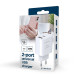 Ładowarka uniwersalna USB 2-portowa (A+C), 2.4 A, biała