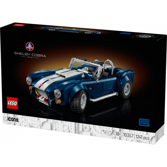 Klocki Icons 10357 Shelby Cobra 427 S/C 