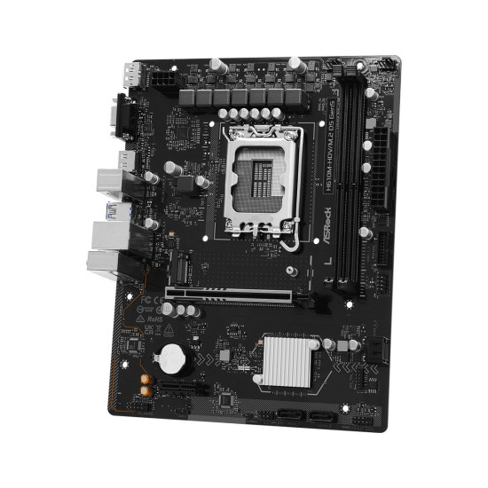 Płyta główna H610M-HDV/M.2 D5 GEN5 s1700 2DDR5 DP/HDMI mATX 