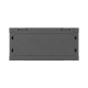 Szafa instalacyjna rack wisząca 19 cali 4U 600x450 czarna drzwi metalowe (flat pack) 
