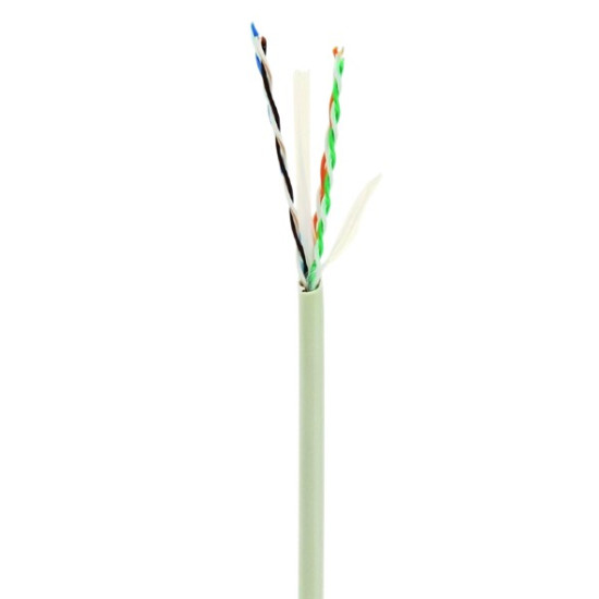 Kabel CAT6 UTP LAN (premium CCA), linka, Eca, 305 m