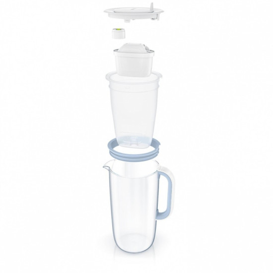 Dzbanek filtrujący 2,5l szklany + 2 wkłady PRO Pure Performance
