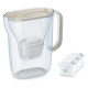 Dzbanek filtrujący Style Essential 2.4l + 3 wkłady, piaskowy