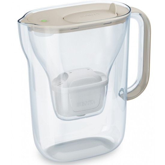 Dzbanek filtrujący Style Essential 2.4l + 3 wkłady, piaskowy