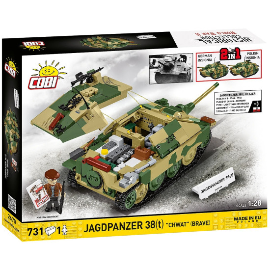 Klocki Jagdpanzer 38t Chwat 731 klocki