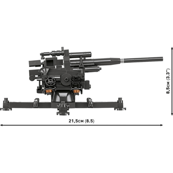 Klocki 10,5 cm Flak 39 339 klocków
