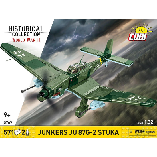 Klocki Junkers JU 87G-2 Stuka 571 klocki