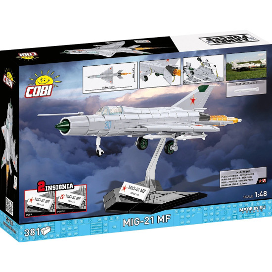Klocki Mig-21 MF 381 klocków